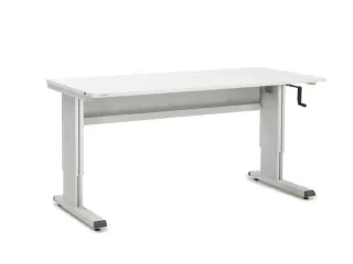 Werktafel Staalbuis 700-1100x1800x800mm Hoogte Verstelbaar Handslinger - 2