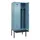 locker met bank,voor scheiding van kleding,HxBxD 2120x800x815mm,2vak