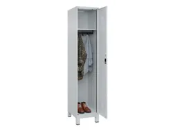 locker,HxBxD 1950x400x500mm,1vak,vak B 400mm,cil.-slot,voeten