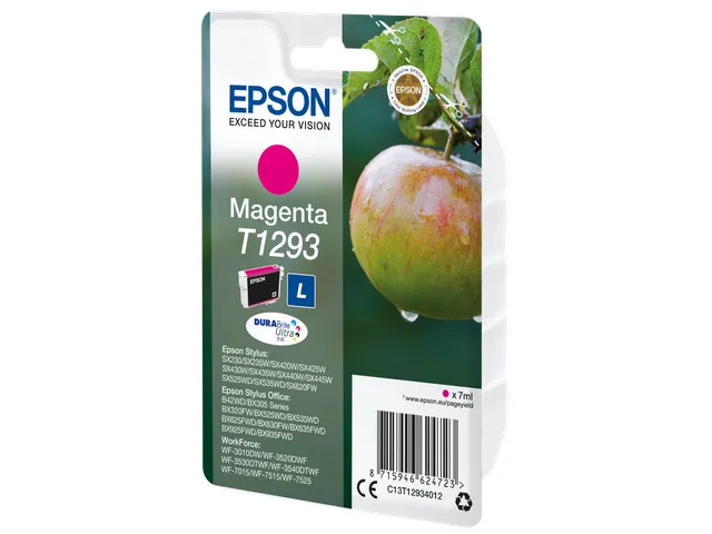 Singlepack Magenta T1293 DURABrite Ultra Ink