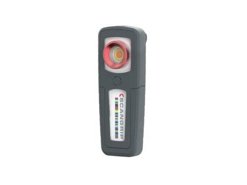 werklamp,COB-LED,100-200lumen,glazen lens,bevestigingsclip