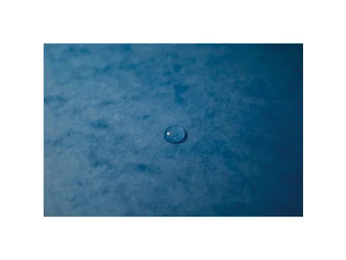 Elastomap met 3 kleppen glanskarton 600gm² - A2-Blauw