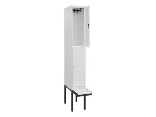 Dubbeldekse dekenkist,HxBxD 2120x300x815mm,1x2vak.,vak B 300mm