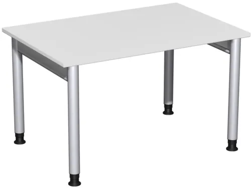 In hoogte verstelbaar bureau,HxBxD 680-800x1200x800mm,decor lichtgrijs