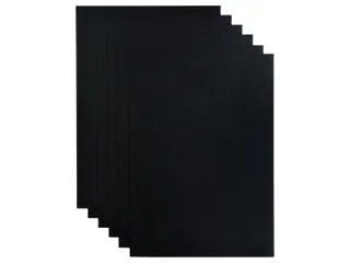 Kopieerpapier Papicolor A4 200gr 6 vel ravenzwart - 1