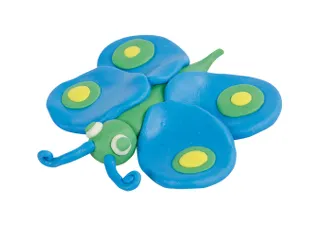 Klei Creall supersoft rood/blauw/groen/geel/wit assorti - 5