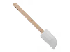 Pannenlikker Rubber-Hout Wit 2 8cm