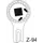 3293 Z Tandwielratel 3/4 inch
