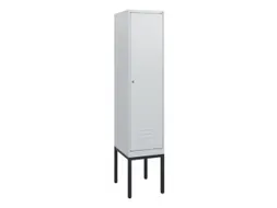 locker,HxBxD 1950x400x500mm,1vak,vak B 400mm,cil.-slot,voetonderstel