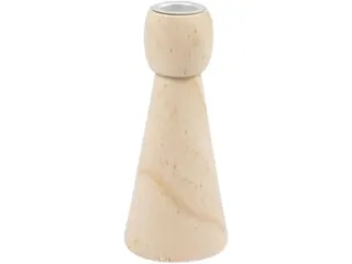 Kandelaar Creativ Company hout conisch 14.5cm - 2