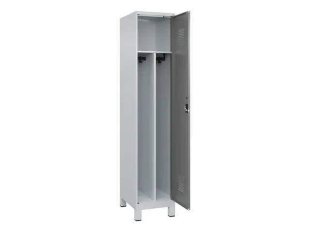 locker voor scheiding van kleding,HxBxD 1950x400x500mm,1vak