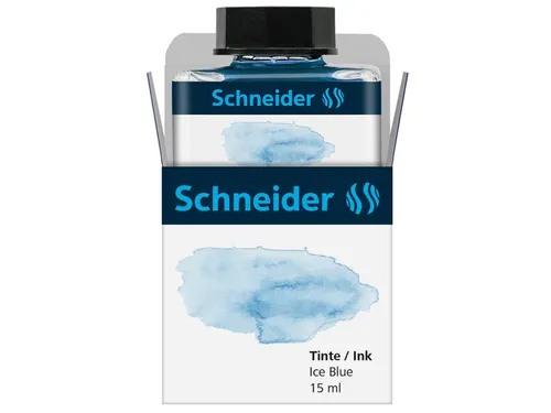 Inktpotje Schneider 15ml pastel IJsblauw voor