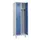 locker voor scheiding van kleding,HxBxD 1950x600x500mm,2vak
