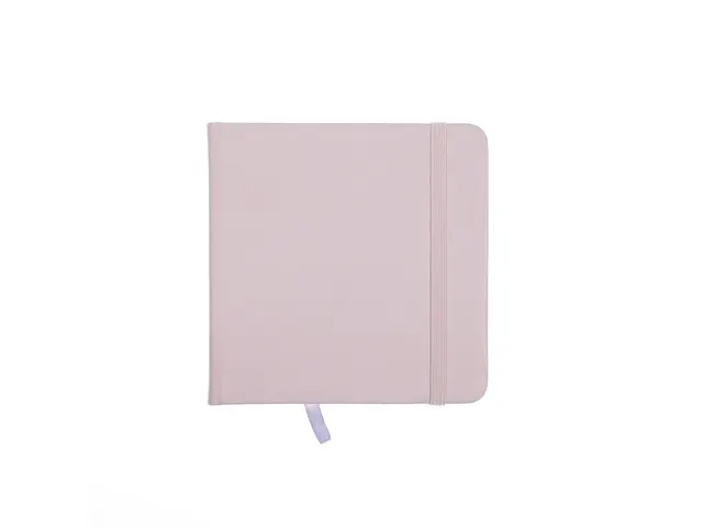 Schetsboek Kangaro 12x12cm violet PU hardcover 80 blad 140 grams roomw