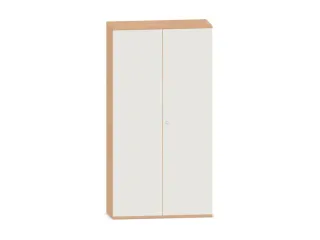 kantoorkast,HxBxD 1920x1000x430mm,decor romp beuken,decor front wit - 1