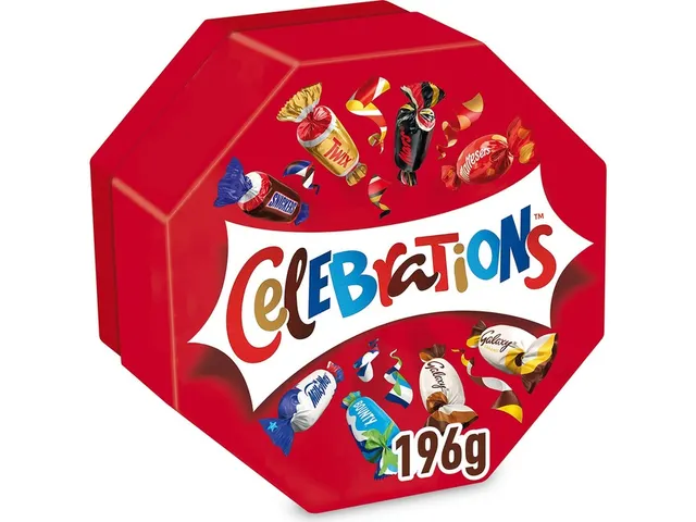 Chocolade Celebrations doos 196gr