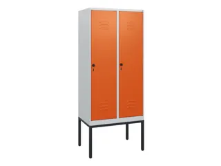 locker,HxBxD 1950x800x500mm,2vak,vak B 400mm,draaigrendel - 1