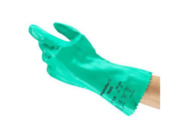 Gants chimiques Ansell AlphaTec 39-122, nitrile, taille 7, les 144 pai