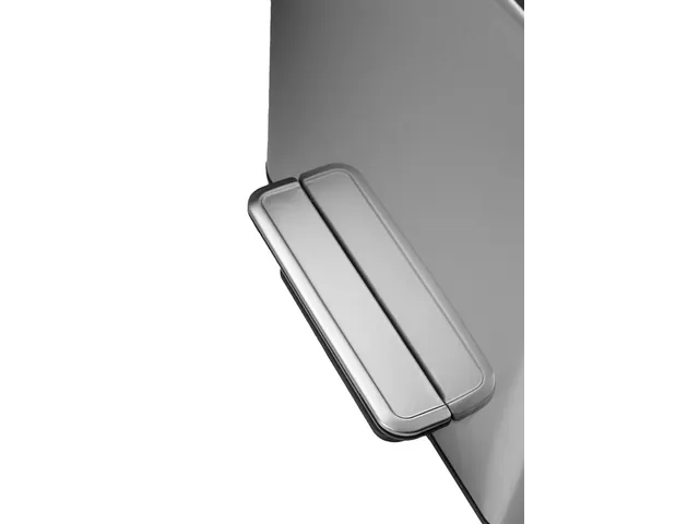 EcoCasa pedaalemmer 30 liter Mat RVS EKO