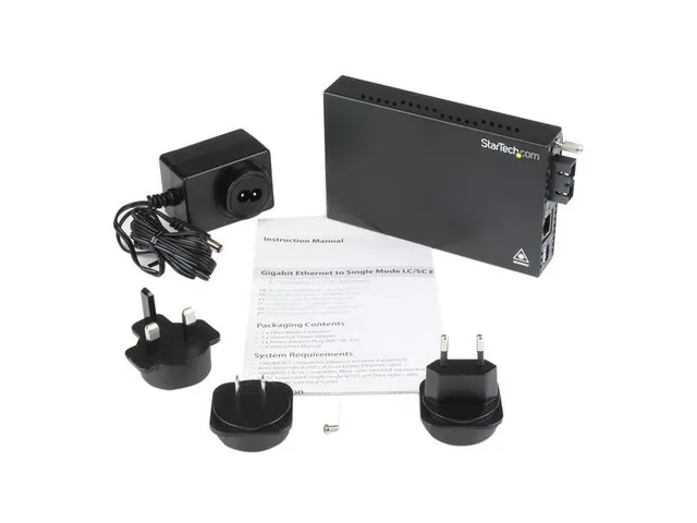 Gigabit Ethernet Single-mode Glasvezel Converter Sc 40 Km