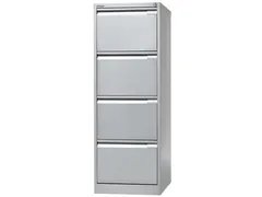 Hangmappenkast 1321X47X622 Cm 4 Laden Zilver