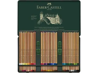 Pastelpotlood Faber Castell Pitt metalen etui a 60 stuks - 7