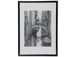 Hampton Frames Fotokader Aluminium, Zwart, A4