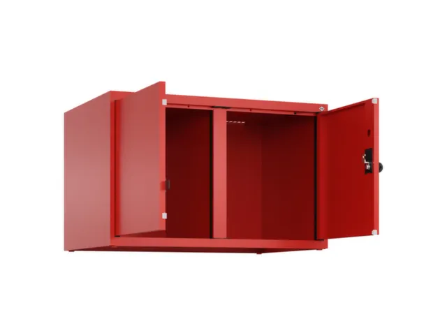 opzetkast,v. locker voor scheiding van kleding,2vak.,vak B 400mm