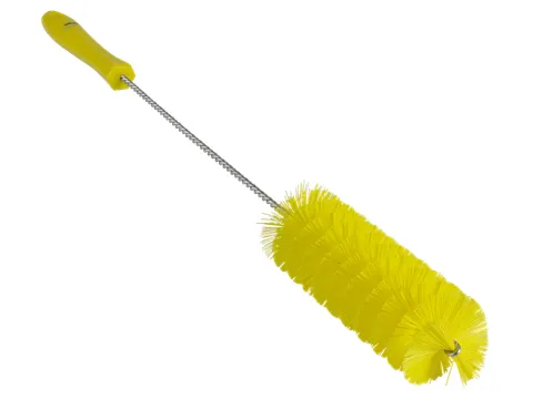 Pijpborstel Met Handvat Ø 50mm Medium Geel