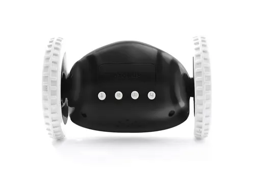 Wekker Clocky zwart