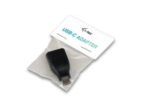 i-tec USB-C Adapter, USB 3.1 Type-C, USB 3.0 Type-A, Zwart