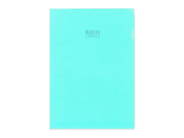 Map Elco Ordo Transp A4 80gr blauw 220x310mm 100st