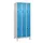 dubbeldekse locker,HxBxD 1950x750x500mm,3x2vak.,vak B 250mm