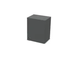 opzetkast v. kast met openslaande deuren MS-donkergrijs 740x600x445mm