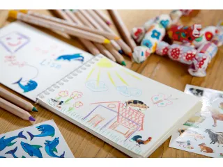 papieretiket Z-design Kids pakje a 3 vel katten foto - 4