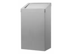Afvalbak 50 Liter Gesloten RVS