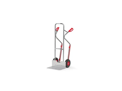 Alu steekwagen A1331P 200kg aluminium polyurethaan wielen