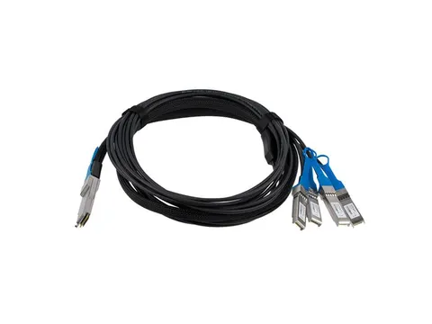 Qsfp+ Dac Breakout Twinax Kabel - Msa Conform 3M