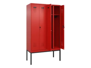 locker voor scheiding van kleding,HxBxD 2120x1200x500mm,4vak - 1