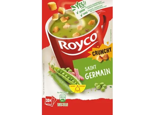 Minute Soup Erwten St. Germain Met Croutons Doos 20 Stuks