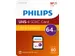 Philips Ultra Speed SDXC Geheugenkaart 64GB UHS-I U1 V10 Class 10