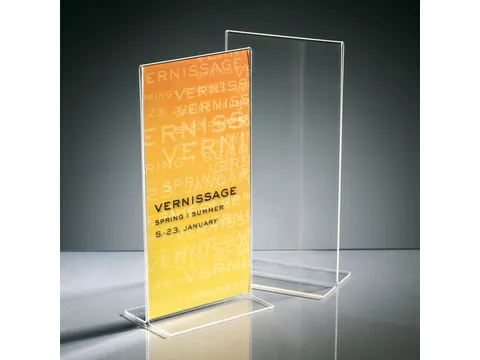 Tafelstandaard Sigel Din Lang Glashelder 1/3 A4