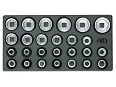 1500 ES-19 IS Set doppen 1/2 inch in 1/3 ES module