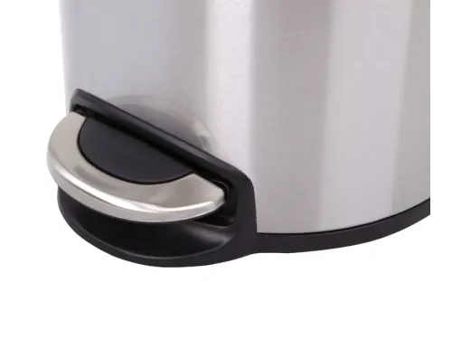 Serene pedaalemmer 20 liter met metalen Binnenemmer mat RVS