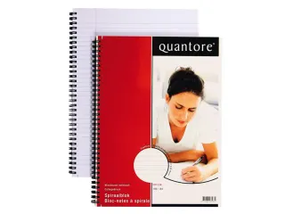 Spiraalblok Quantore A4 lijn spiraal 100vel 70gr - 3