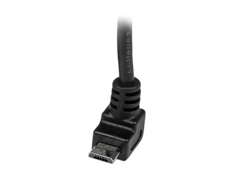 2m micro USB-kabel A-naar-micro-B met opwaartse hoek