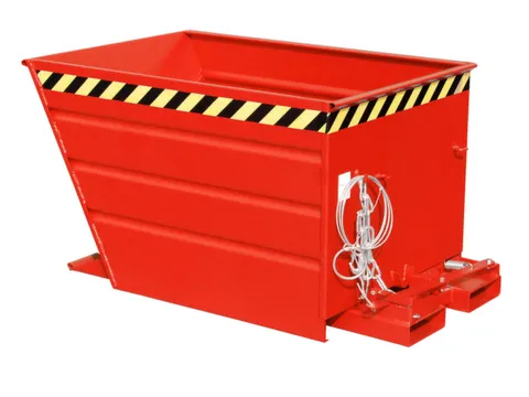 kiepbak,HxLxB 890x1440x1200mm,1,1m³,draagverm. 1500kg,RAL3000