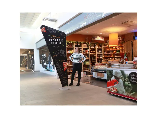 Print voor Zipper-Banner Triangle Dubbelzijdig