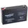Loodzuur Accu 6V-7.2Ah 150X34X100Mm