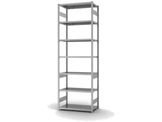 magazijnstelling,grondveld,HxBxD 3000x1060x535mm,vakl. 140kg - 2